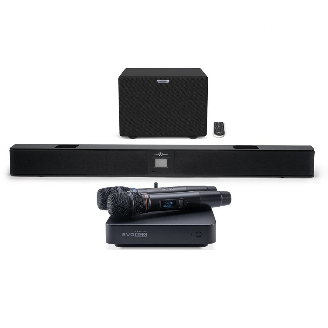 караоке-комплект EVOBOX Plus + EvoSound Bar (саундбар с караоке) в Лыткарино