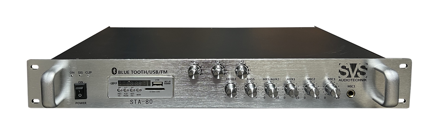 SVS Audiotechnik STA-80 Микшер-усилитель для систем Public Address в Лыткарино