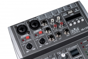 SVS Audiotechnik mixers AM-4 DSP Аналоговый микшерный пульт, 4-канала в Лыткарино